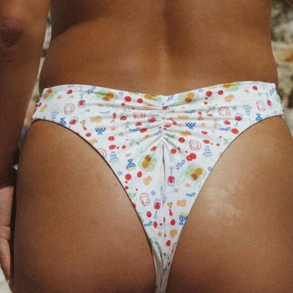 NWT Dippin Daisys Siena Thong Bikini Bottom Large - Picture 2 of 3